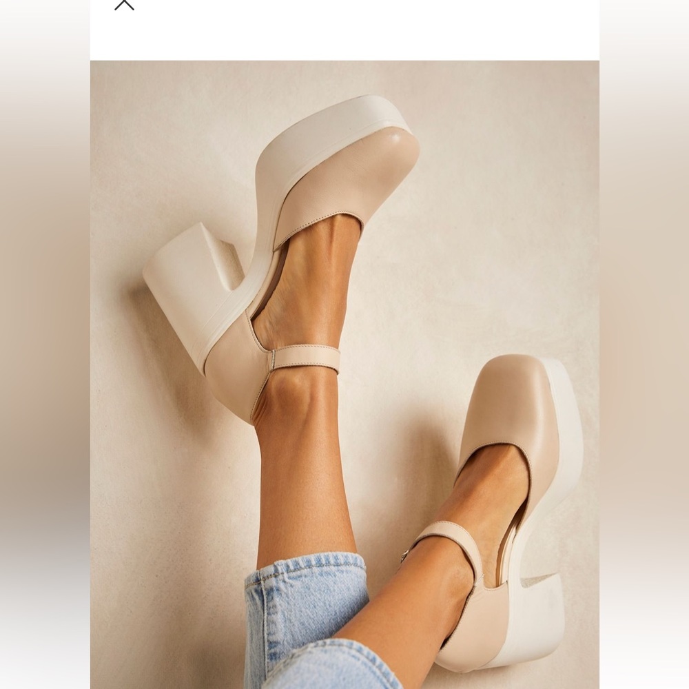 Free People Gwen Platform Mary Janes
